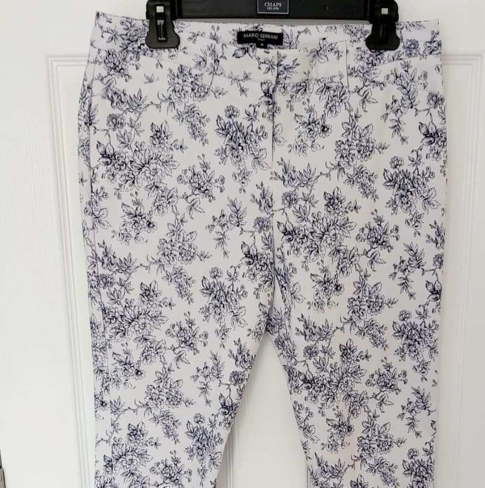 Floral Printed Straight Leg Pant